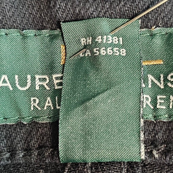 Ralph Lauren Jeans Co Womens 6 Iconic Black Denim Classiccore Outdoors Preppy - Picture 4 of 11